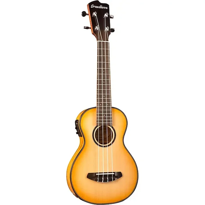 Breedlove Luau E Sitka-Myrtlewood Concert Acoustic-Electric Ukulele Sunburst Guitar Center