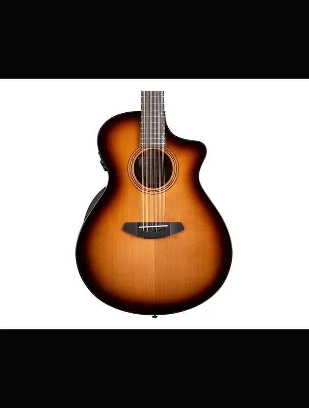 Breedlove Solo Pro Concert 12-String CE A/E Guitar – Edgeburst – B-Stock