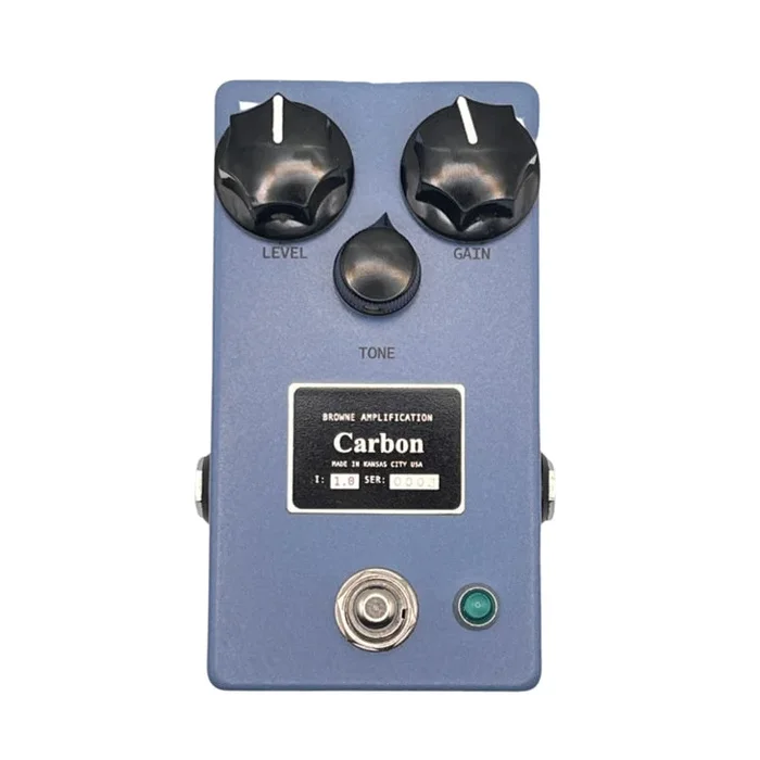 Browne Carbon Overdrive Pedal– At Large Inc.® Musical Instruments & Pro Audio