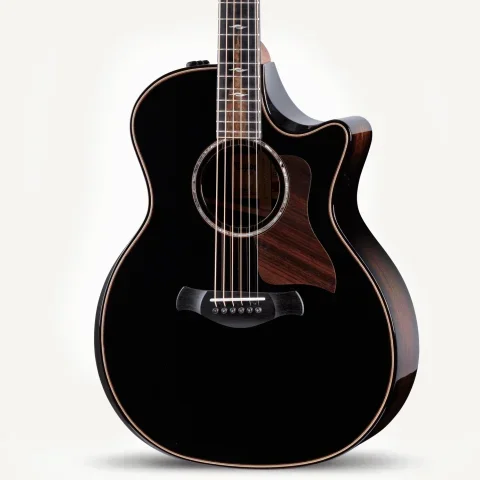Builder’s Edition 814ce Blacktop Indian Rosewood Acoustic-Electric Guitar