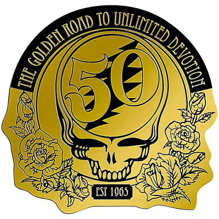 C&D Visionary Grateful Dead “Steal Your Face” Heavy Metal Sticker Guitar Center