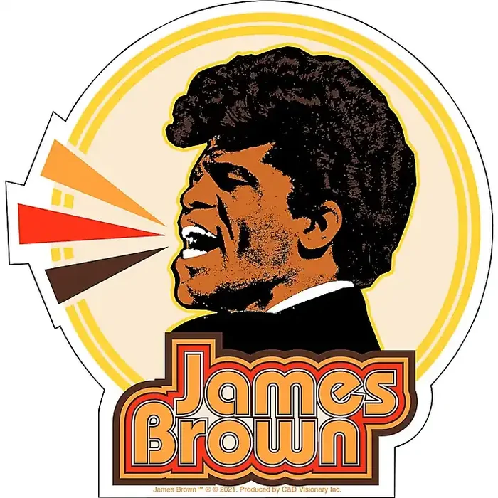 C&D Visionary James Brown Sticker Guitar Center
