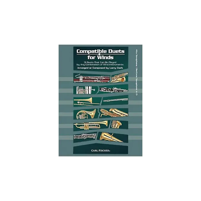 Carl Fischer Compatible Duets for Winds Alto Saxophone/Baritone Saxophone Book Guitar Center