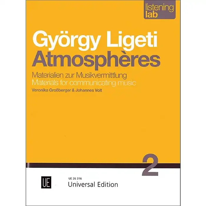Carl Fischer Gyorgy Ligeti Atmospheres Study Guitar Center