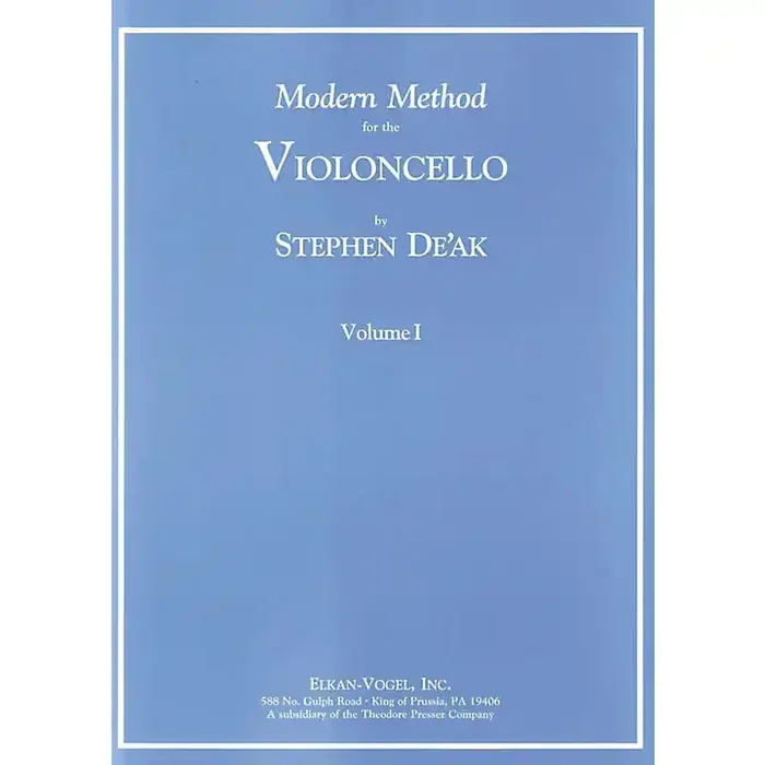 Carl Fischer Modern Method For The Violoncello Guitar Center
