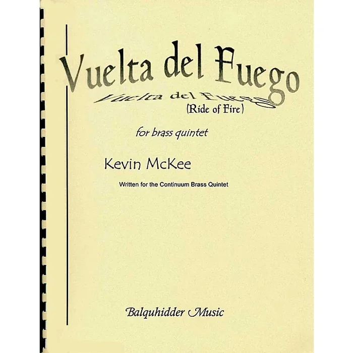 Carl Fischer Vuelta del Fuego (Ride of Fire) Book