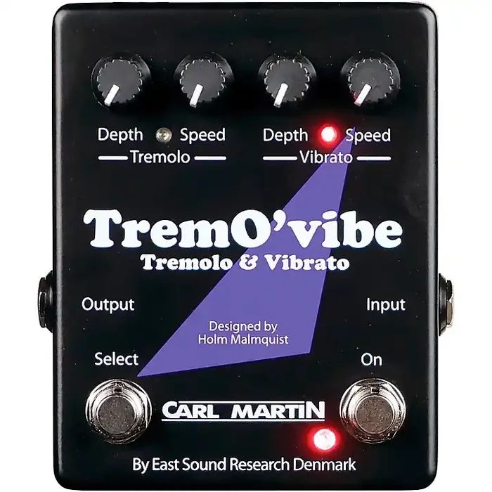 Carl Martin TremO‘vibe Tremolo & Vibrato Effects Pedal Black Guitar Center