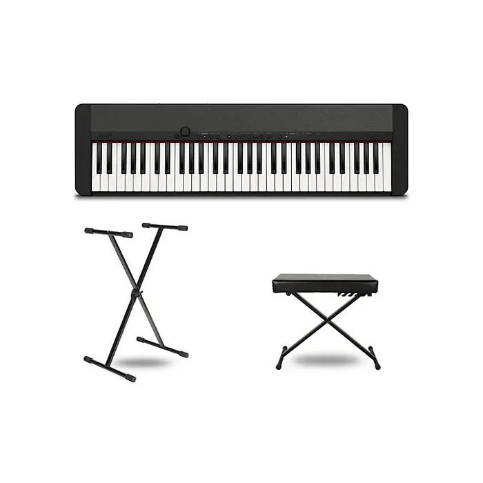 Casio Casiotone CT-S1 Keyboard With Stand and Bench Black Guitar Center