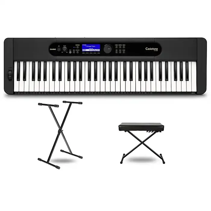 Casio Casiotone CT-S410 Keyboard With Stand and Bench Guitar Center
