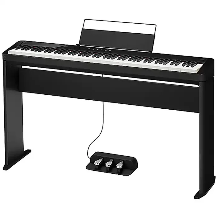 Casio Privia PX-S5000 Digital Piano With CS68 Wooden Stand and SP-34 Triple Pedal Black Guitar Center