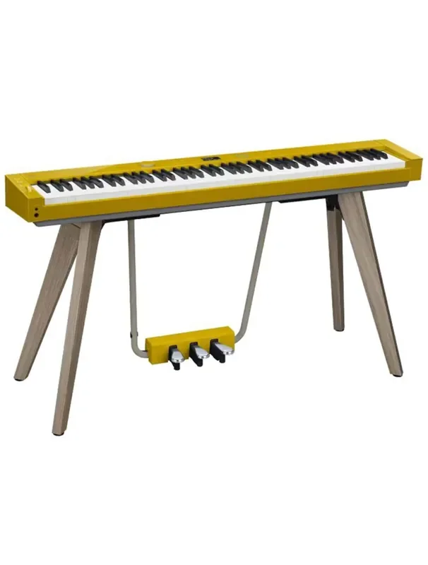 Casio PX-S7000HM 88-Key Smart Hybrid Hammer Action Digital Piano Mustard – Open Box