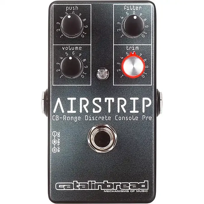 Catalinbread Airstrip Console Pre Pedal Black Guitar Center