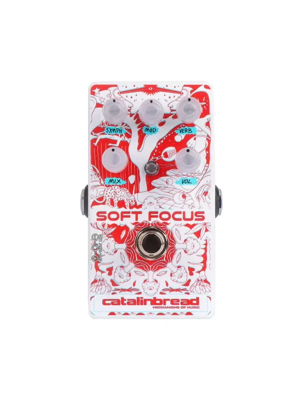 Catalinbread Limited Edition Soft Focus Shoegaze Reverb Pedal – 3D Edition