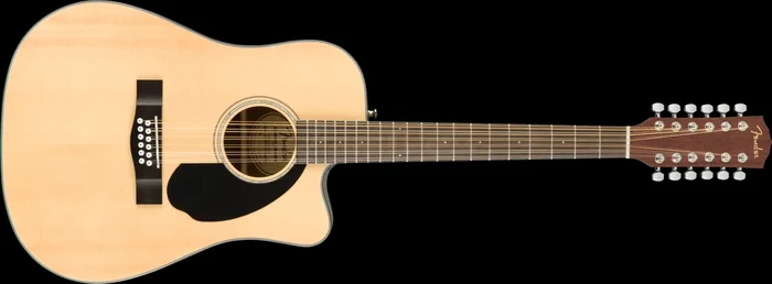 CD-60SCE Dreadnought 12-String with Solid Spruce Top – Natural
