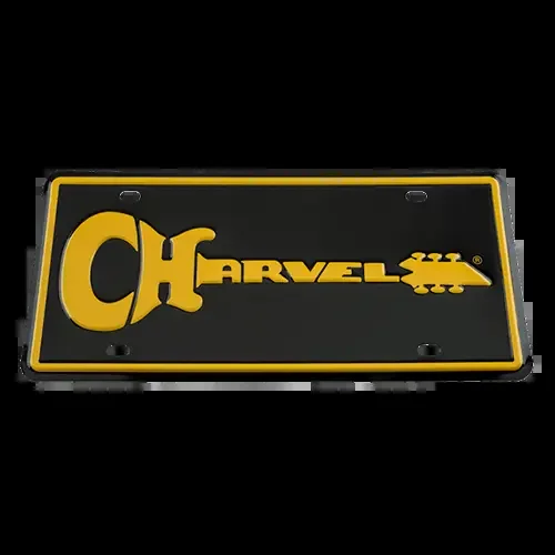 Charvel Guitar Logo License Plate