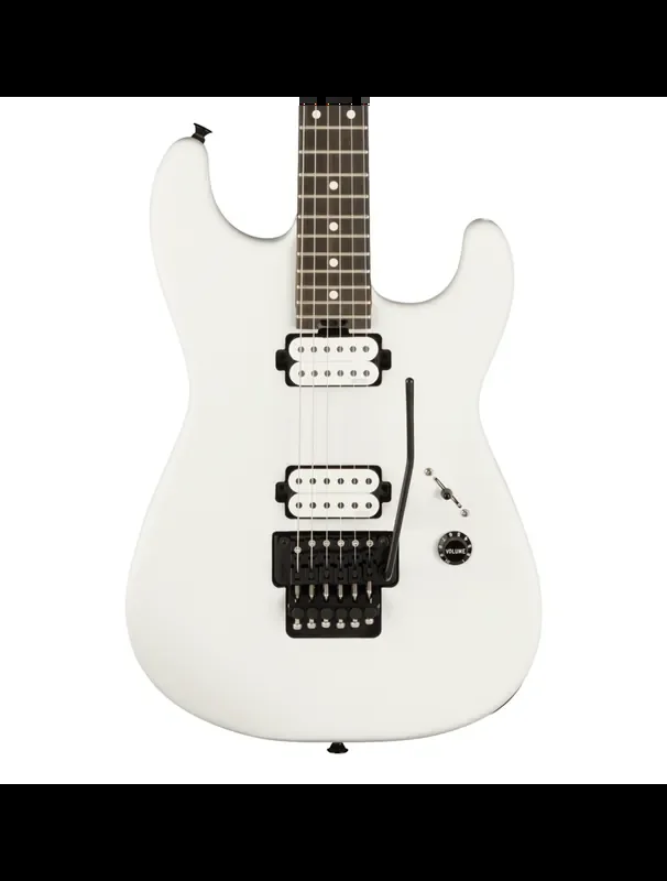 Charvel Jim Root Pro-Mod San Dimas Style 1 HH FR E – Satin White w/ Ebony FB