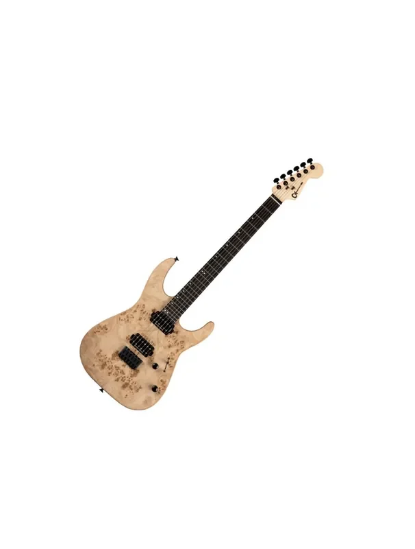 Charvel Pro-Mod DK24 HH HT E Mahogany w/ Poplar Burl – Desert Sand