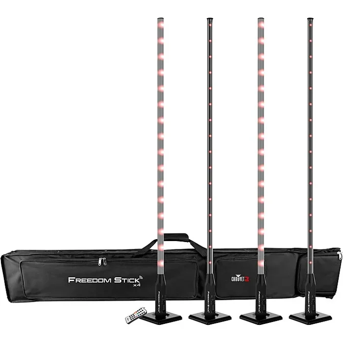 CHAUVET DJ Freedom Stick X4 Wireless Pixel Stick Pack 4 Pack