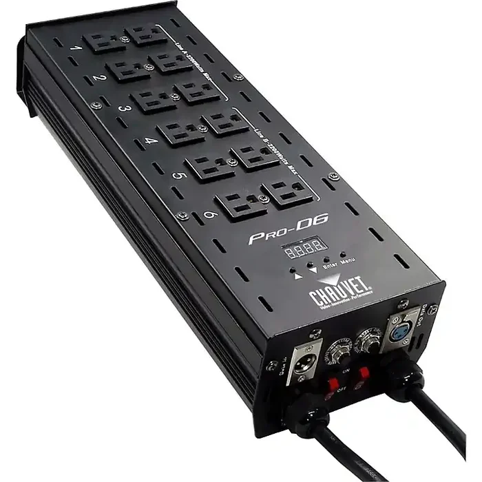 CHAUVET DJ Pro-D6 6-Channel Dimmer Pack Guitar Center