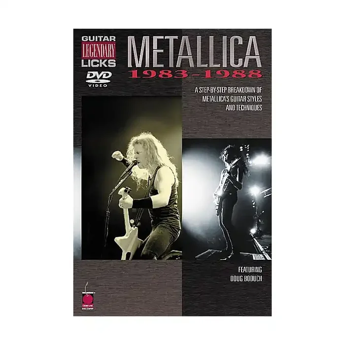 Cherry Lane Metallica – Guitar Legendary Licks 1983-1988 (DVD) Guitar Center