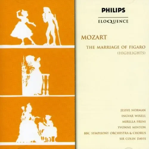 Colin Davis Mozart Marriage of Figaro (Highlights) – COMPACT DISCS
