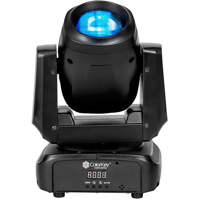 ColorKey Mover Beam 100 Compact 100W Moving Head Beam with Rainbow Prism