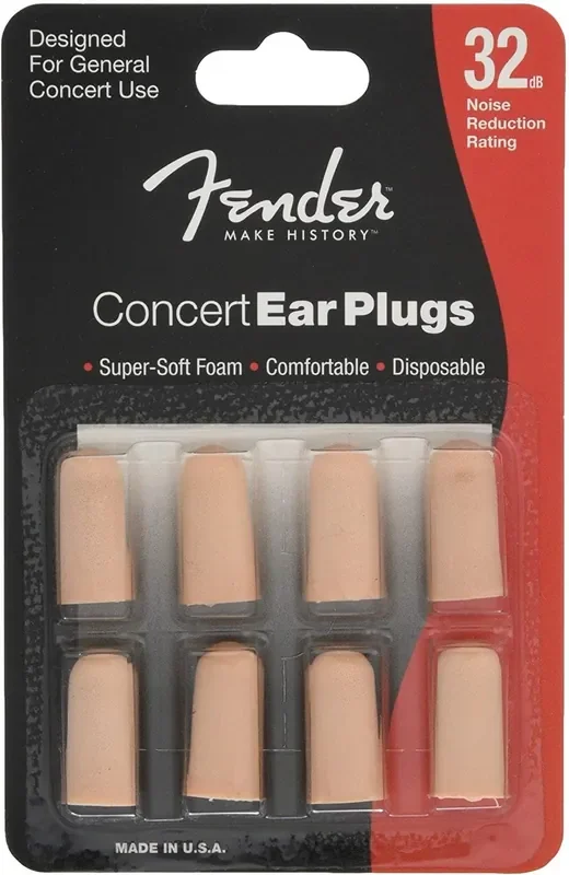 Concert Series Foam Ear Plugs (4 pair)