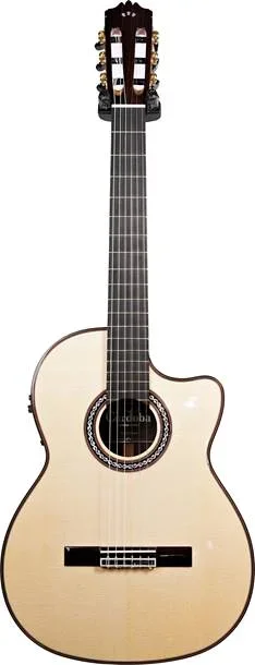 Cordoba GK Pro Negra Cutaway with Fishman