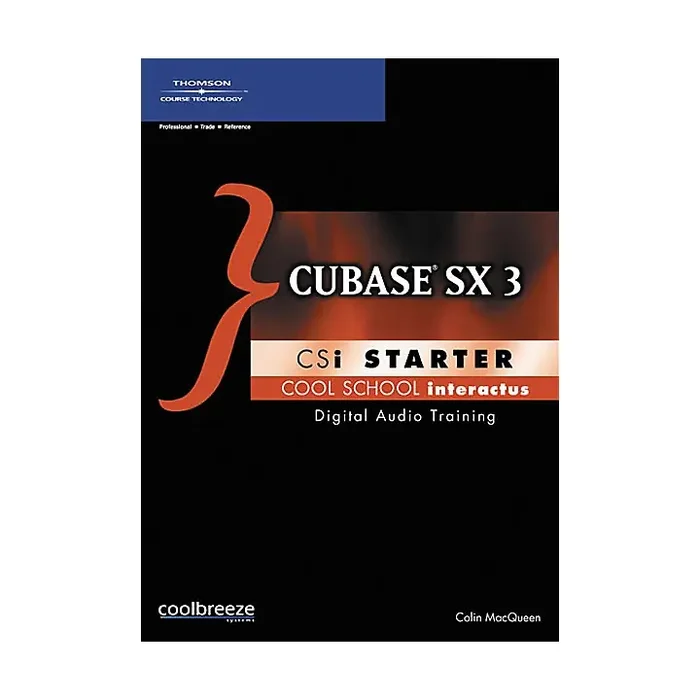 Course Technology PTR Cubase SX 3 CSi Starter Cool School Interactive (CD-ROM) Guitar Center