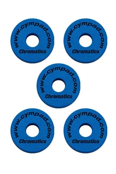Cympad Chromatics Cymbal Enhancer Set – 40/15mm, Blue