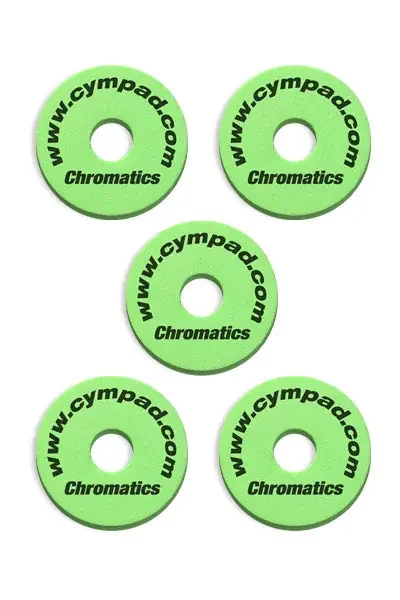 Cympad Chromatics Cymbal Enhancer Set – 40/15mm, Green
