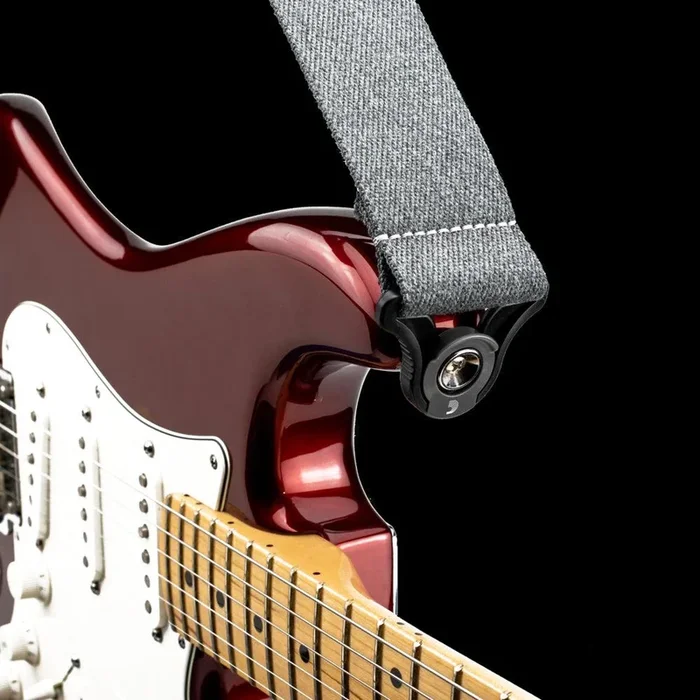 D’Addario Planet Waves Auto Lock Guitar Strap | Skater | Grey