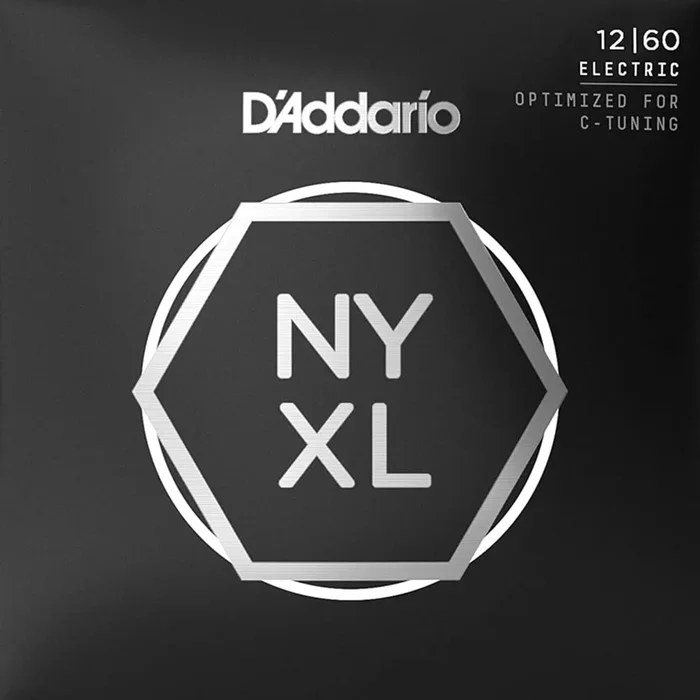 D’Addario Strings NYXL1260 Electric Guitar Strings – Extra Heavy – 12-60 for sale