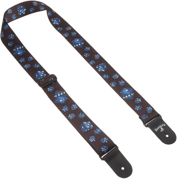 D‘Addario Alchemy Guitar Strap, Rollin Bones