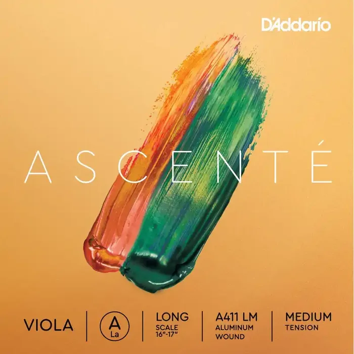 D‘Addario Ascenté Viola A String, Long Scale, Medium Tension