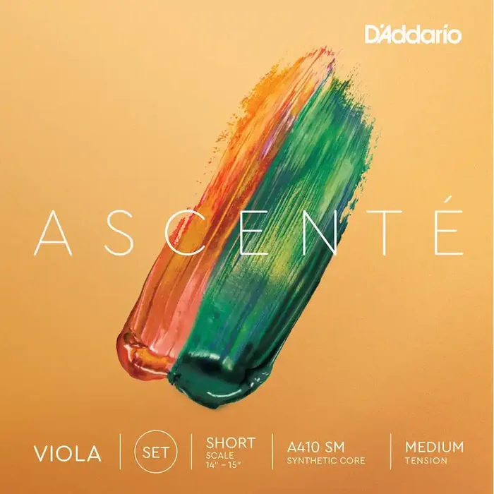 D‘Addario Ascenté Viola String Set, Short Scale, Medium Tension
