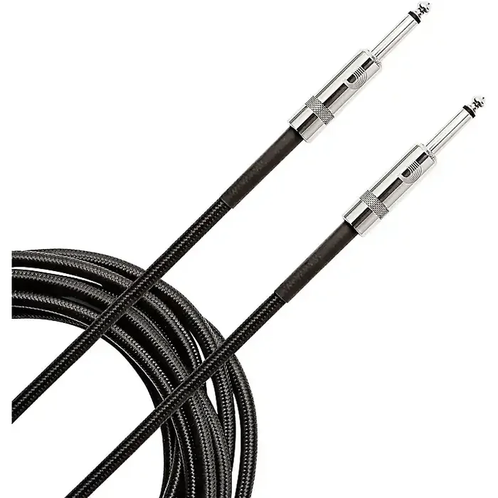 D‘Addario Braided Instrument Cable 15 ft. Black Guitar Center