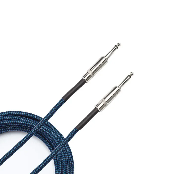 D‘Addario Braided Instrument Cable, 20‘ – Blue