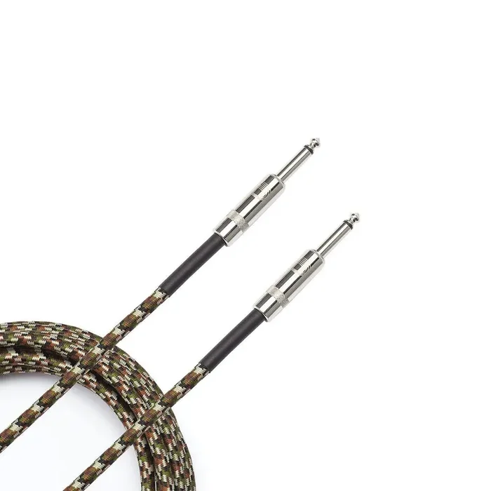D‘Addario Braided Instrument Cable, 20‘ – Camouflage