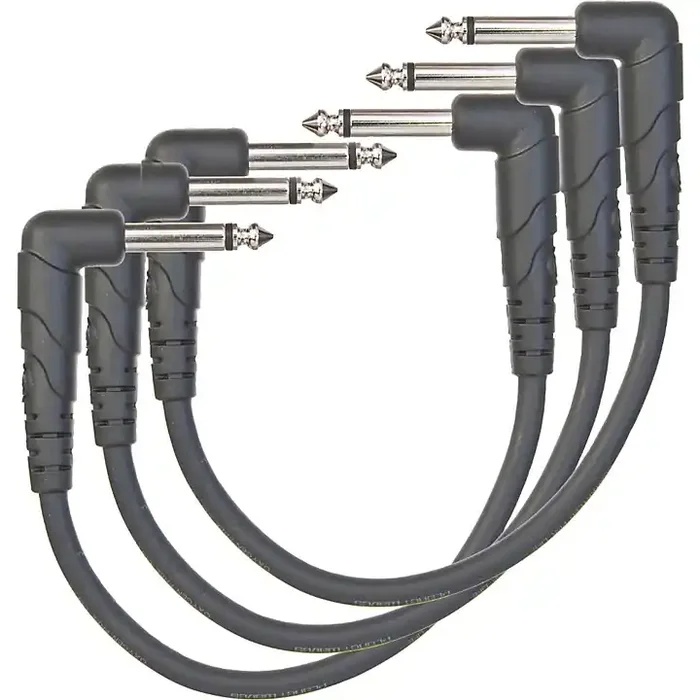 D‘Addario Classic Series Right Angle Patch Cable 3-Pack 6 in. Guitar Center