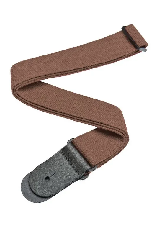 D‘Addario Cotton Guitar Strap, Brown