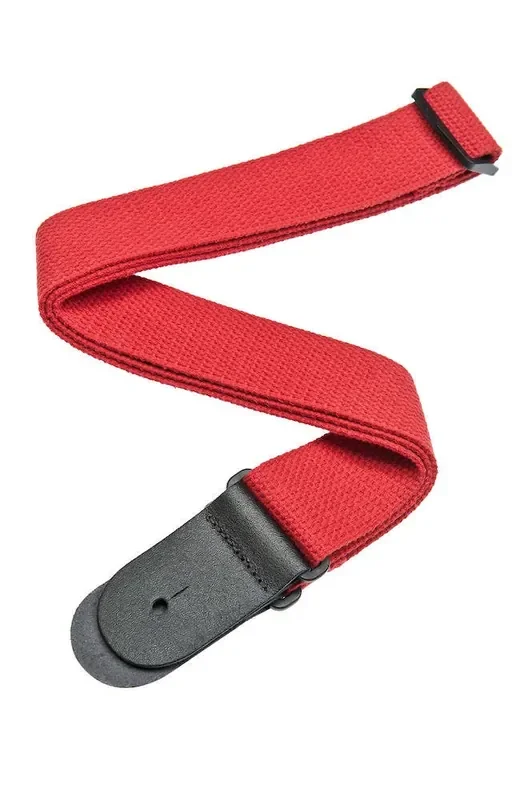 D‘Addario Cotton Guitar Strap, Red