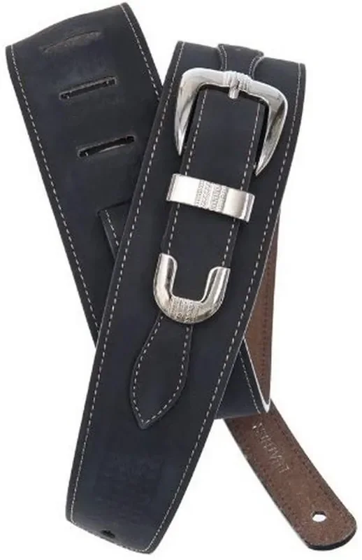 D‘Addario Deluxe Leather Guitar Strap 25LBB00