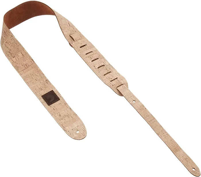 D‘Addario Deluxe Suede Guitar Strap, Cork design