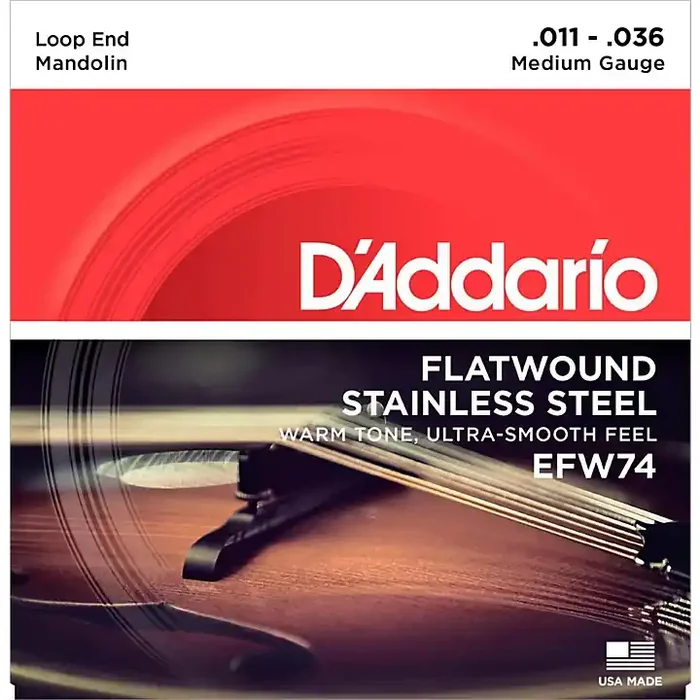 D‘Addario EFW74 Phosphor Bronze Medium Mandolin Strings (11-36) Guitar Center