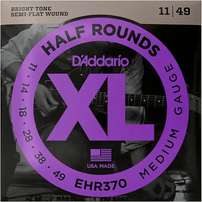 D‘Addario EHR370 Guitar Strings Half Rounds Medium Guitar Center