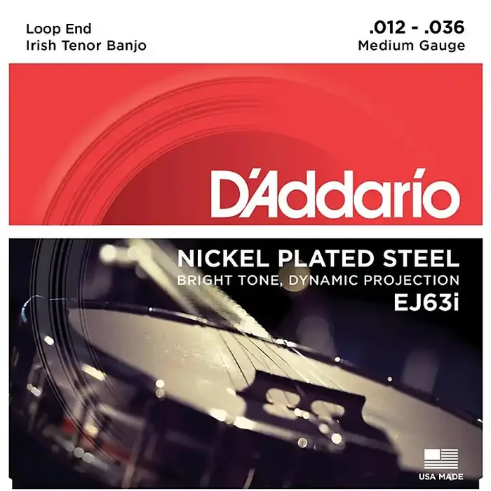 D‘Addario EJ63i Nickel Irish Tenor Banjo Strings (9-30) Guitar Center