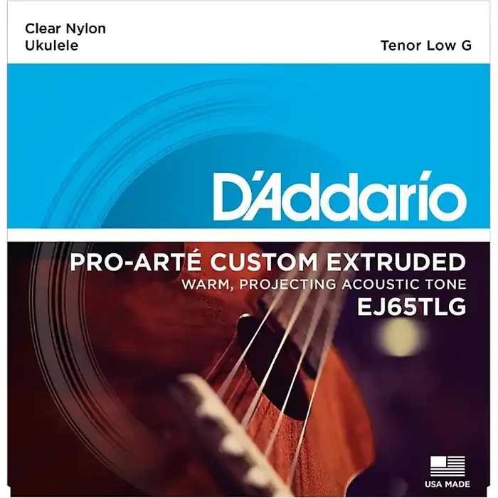 D‘Addario EJ65TLG Pro-Arte Custom Extruded Tenor Low G Nylon Ukulele Strings Guitar Center