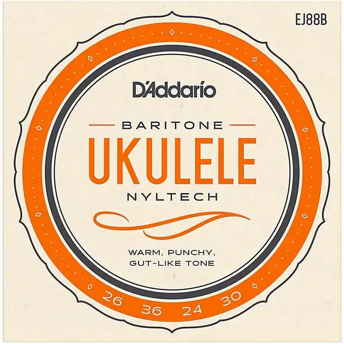D‘Addario EJ88B Nyltech Baritone Ukulele Strings Guitar Center