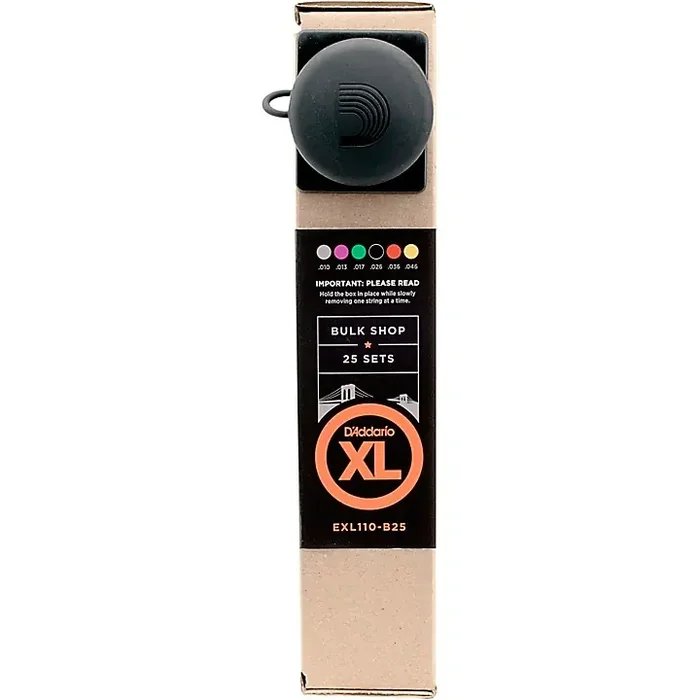 D‘Addario EXL110 Guitar Strings Bulk Pack Light – 25 Sets 25 Sets Guitar Center
